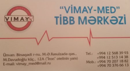 "VİMAY-MED" TİBB MƏRKƏZİ