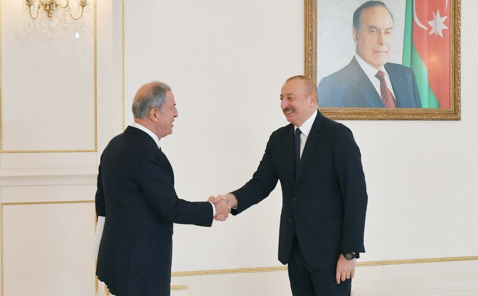 Prezident İlham Əliyev Hulusi Akarı qəbul edib - YENİLƏNİB - FOTO