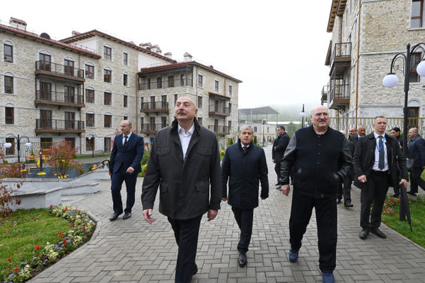 Şuşa şəhəri ilə tanışlıq Belarus prezidentində dərin təəssürat doğurub - YENİLƏNİB + FOTO