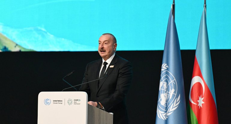 COP29 kimi böyük beynəlxalq tədbirin Azərbaycanda keçirilməsi isə böyük tarixi hadisədir